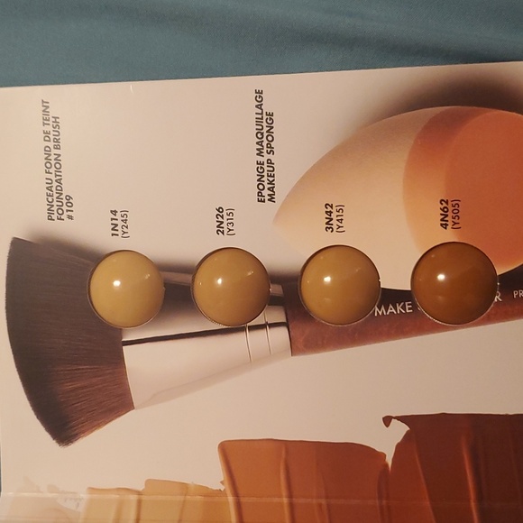 Makeup Forever HD Skin Foundation sample card - Picture 3 of 4